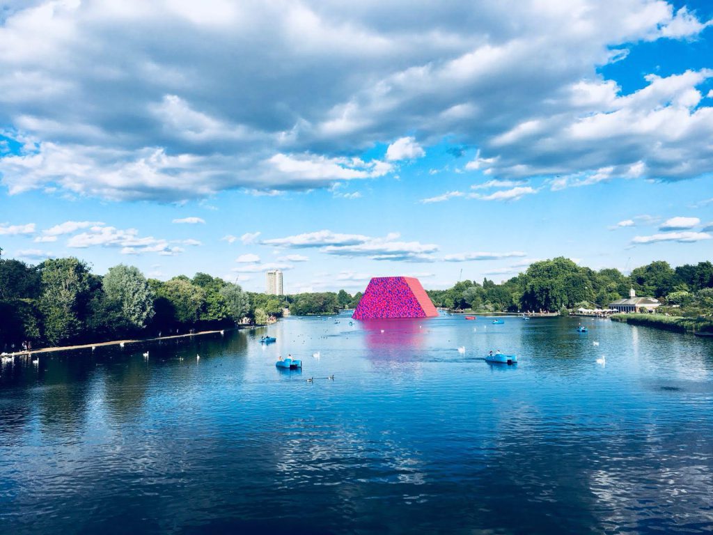 Creative work of christo and Jeanne-Claude, The London Mastaba
