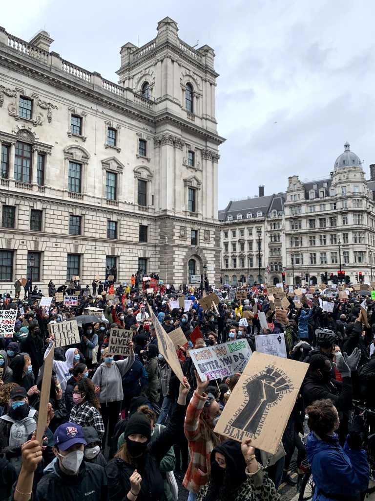 London protest for Black Lives Matter